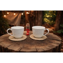 Lumea Mama 🍁hasır Bardak Altlığı Takımı 6 Adet