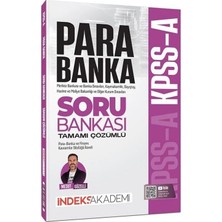 İndeks Akademi Yayıncılık Indeks Akademi Yayıncılık Kpss A Grubu Para-Banka Soru Bankası Çözümlü - Mesut Güzelli