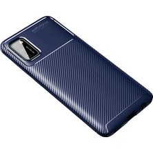 Cavora Samsung Galaxy A02S Kılıf Negro Carbon Silikon Kapak