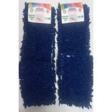PremiumPort Yumuşak Mikrofiber Makarna Mop 3’lü Set, 50 Cm, Temizlik Kolaylığı