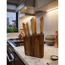 Beren Home Standlı 5 Bıçaklı Bıçak Seti