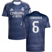 Real Madrid 2025/26 Yeni Sezon Camawinga Deplasman Forması (New)