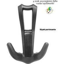 Eymen Meral Aksesuar Meri Lüx Portmanto Askılığı Siyah 1. Sınıf Zamak Malzemeden Üretilmiştir (Vidalar Dahil) Dayanıklı ve Uzun Ömürlüdür Vidaları Gizleme Kapağı Ile Daha Estetik Görünüm Kazanmıştır