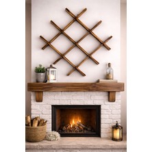 Lumea Mama 🌿 Dekoratif Ahşap Duvar Rafı – Modern & Rustik Tasarım 🌿