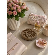 El Yapımı Taş Tozu Yüzüklük Çift Renkli | Atiye Studio | Takı Düzenleyici Aksesuar Tepsisi Hediyelik