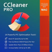 CCleaner Professional (MAC) - 1 Cihaz 1 Yıl Resmi Site Kodu