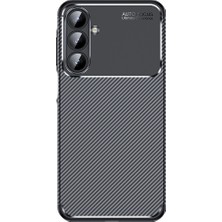 Cavora Samsung Galaxy A16 Kılıf Negro Carbon Silikon Kapak