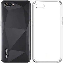 Royal Cover Realme C2 Kılıf Esnek ve Şeffaf Premium Tpu Silikon Kapak Rcv / Ss