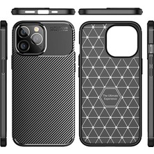 Cavora Iphone 14 Pro Max Kılıf Negro Carbon Silikon Kapak