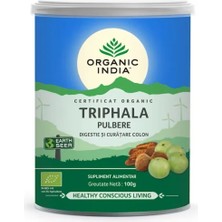 Organic India Triphala Toz 100G | Organik Ayurvedik Bitkisel Karışım