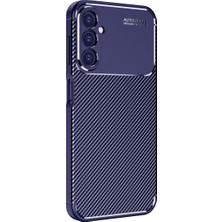 Cavora Samsung Galaxy A14 Kılıf Negro Carbon Silikon Kapak