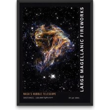 Büyük Macellan Havai Fişekleri Posteri | Çerçevesiz