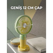 Summer Fan El Vantilatörü Geniş Çap  Güçlü  3 Kademe Sessiz Hızlı Helix Cosmetic