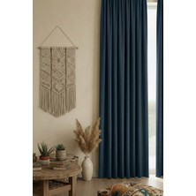 Dokuar Kadife Dokulu Premium Büzgü Ekstraforlu Düz Polyester Fon Perde