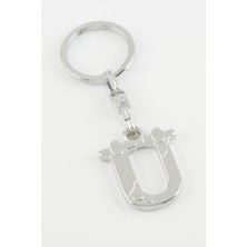 Zero Land Muratech Harfli Metal Anahtarlık-Ü