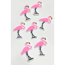 Zero Land Muratech Flamingo Silikonlu Figür 1 Adet-Pembe