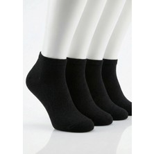 H Storee Erkek Premium Bambu Patik Çorap 4’lü Set – %80 Gerçek Bambu Ipliği, Dikişsiz, Nefes Alan