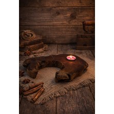 Lumea Mama El Yapımı Doğal Ahşap Mumluk🕯️