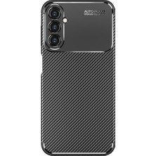 Cavora Samsung Galaxy A54 Kılıf Negro Carbon Silikon Kapak