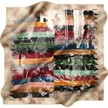 Aker Nostalji Tivil Ipek Eşarp 8582-961
