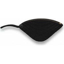 EFW Rome Handmade Hasır Clutch Çanta Siyah