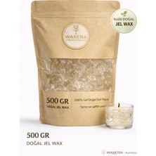Waxera %100 Saf Jel Wax 500 gr – Şeffaf Mum Yapım Jeli - Hobi ve Dekoratif Mum Yapımı Için