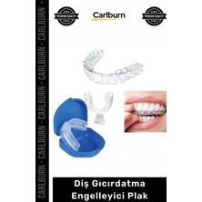 Carlburn #dişplağı Bruksizm Gece Koruyucu Kalıplanabilir Konforlu Şeffaf Diş Gıcırdatma Engelleyici Plak