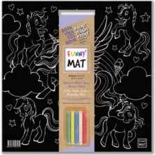Siv Ticaret Funny Mat - Unıcorn 40X40CM