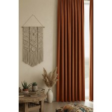 Dokuar Kadife Dokulu Premium Büzgü Ekstraforlu Düz Polyester Fon Perde