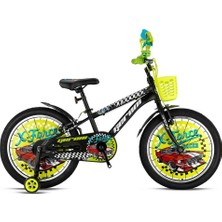 Geroni X-Force - 20" Mtb - 10' - Vitessiz - V.b - Mat Siyah-Beyaz/neon Sarı