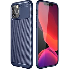 Cavora Iphone 12 Pro Kılıf Negro Carbon Silikon Kapak