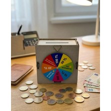 Tios Shop Krm Para Biriktirme Oyunu Kumbara Şans Çarklı Eğlenceli Tasarım Krm