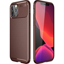 Cavora Iphone 12 Pro Max Kılıf Negro Carbon Silikon Kapak