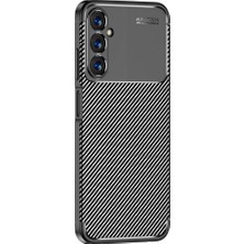 Cavora Samsung Galaxy A05S Kılıf Negro Carbon Silikon Kapak