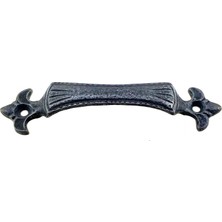 Nemere Antika Tarz Dekoratif Pirinç Lale Mobilya Kulbu - 27X115 Mm, Oksit