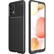 Cavora Samsung Galaxy A32 4g Kılıf Negro Carbon Silikon Kapak