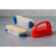 PremiumPort Ahşap ve Plastik El Halı Fırçası, Dayanıklı ve Ergonomik Temizlik Aracı