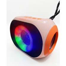 Çınaroğlu AVM A-718 Bluetooth, Usb, Aux, Tf Kart ve Fm Radyo Destekli Şık Rgb Aydınlatmalı Disko Serisi Hoparlör