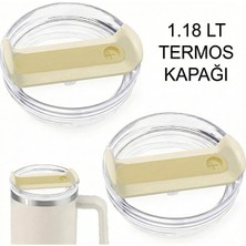 Stanley Quencher 1,18 Lt Uyumlu Sızdırmaz Kapak Krem