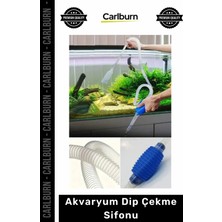 Carlburn #balıkçılık Pompalı Profesyonel Pratik Temizlik Filtre Su Değişim Aparatı Akvaryum Dip Çekme Sifonu
