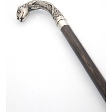 Siv Ticaret Figürlü Krom Baston