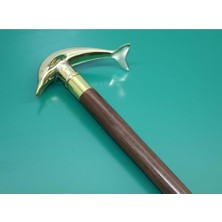 Siv Ticaret Pirinç Yunus Balıklı Baston