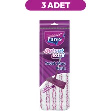 PremiumPort Pratik ve Dayanıklı 3'lü Yedek Mop Seti, Kolay Kullanım ve Temizlik Sağlar