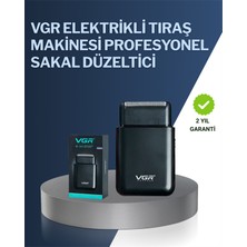 Siv Ticaret 5 w Güçlü USB Şarjlı Sakal Şekillendirici – Iki Başlıklı, Su Geçirmez Tasarım - Lisinya