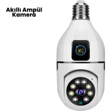 Nemere İthalat 1080P Wifi Ampul Kamerası Nemere Ithalat