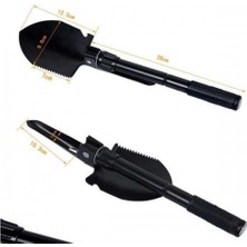 Siv Ticaret Taşıma Çantalı Pusulalı Katlanır Portatif Kazma Kürek Seti