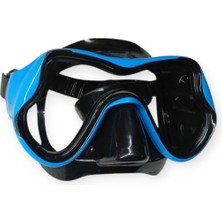 Siv Ticaret Star Diving Dalış Maskesi Yetişkin - 51704-MAVİ (Lisinya)