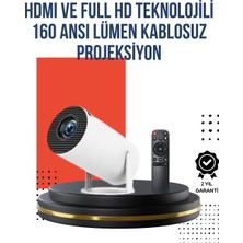 Siv Ticaret Kablosuz Bağlantılı Ultra Pro Projeksiyon - Lisinya