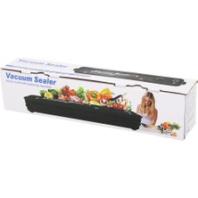 Go İthalat Vacuum Sealer Elektrikli Vakumlu Paketleme Makinesi 90W 12PCS POŞET=16.5X24.5CM (5332)