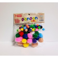 Siv Ticaret Ponpon 3lü Set